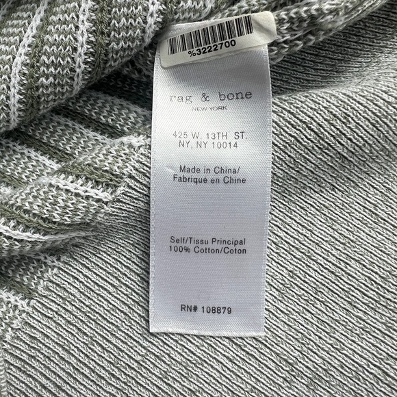 Rag & Bone The Essential Rib Scoop Neck Tank - Picture 6 of 6